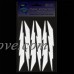 Reflective Decals Lightning Set – Lightning Reflector Safety Sticker Kit – Seward Street Studios - B0756SH7BF